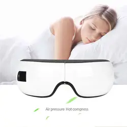 Складной давление воздуха массажер для глаз с Bluetooth магнитного горячий компресс, массаж Electric Eye Care устройства USB Перезаряжаемые P40