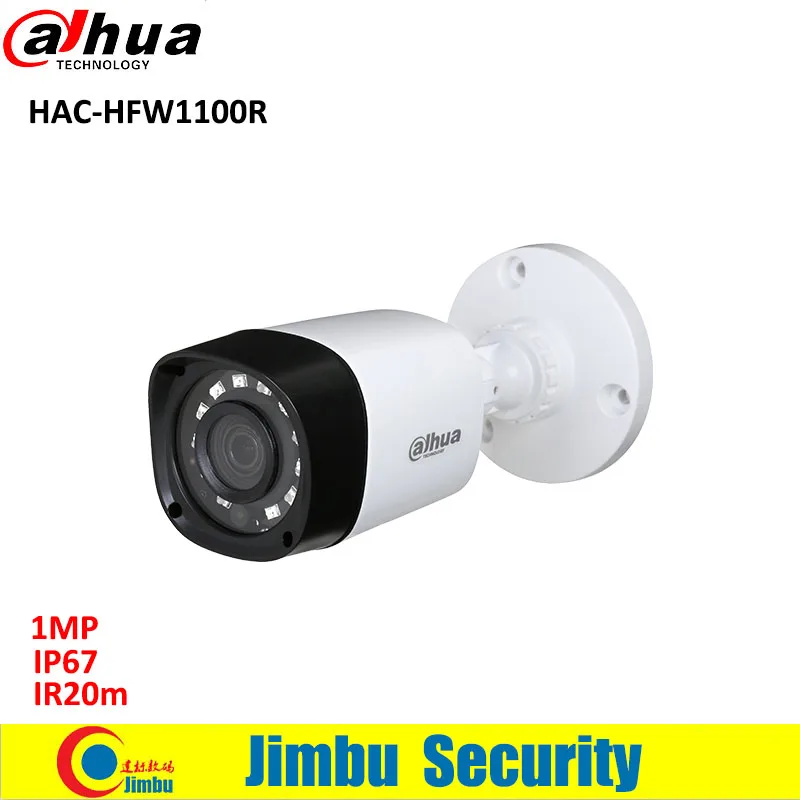 

Dahua 1MP HDCVI mini camera HAC-HFW1100R Water-proof IP67 dahua IR20m bullet Camera long distance real-time transmission