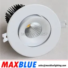 12 Вт встраиваемое светодиодное освещение лампы верхнего света CRI 80+ CREE COB светильник