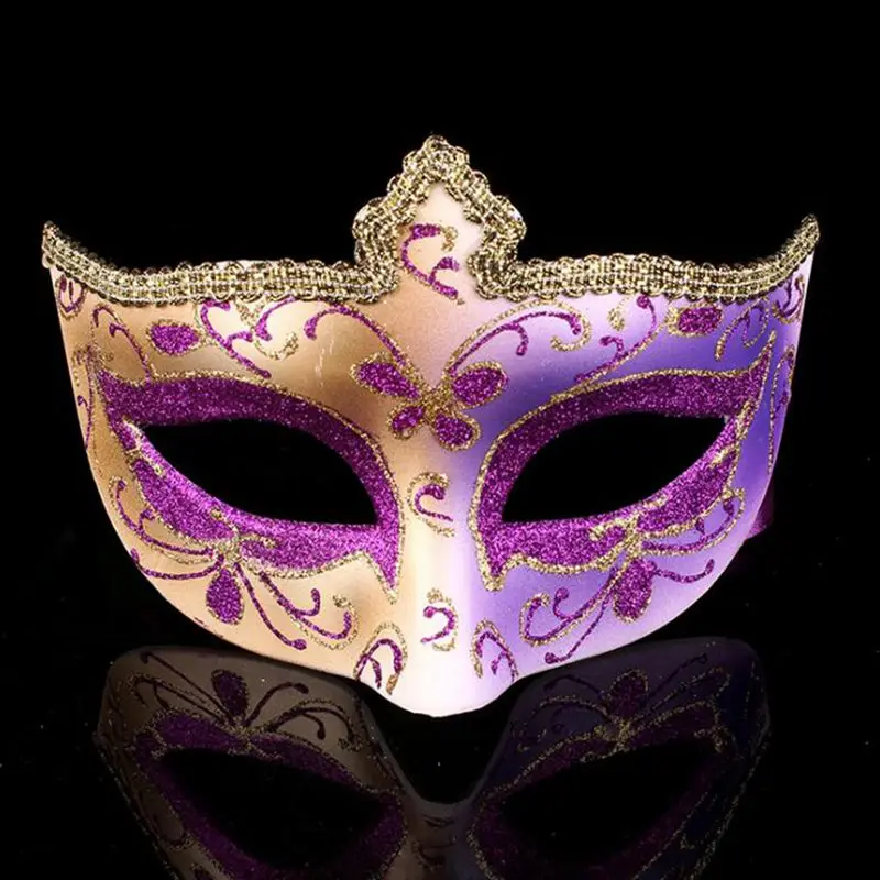 GNHYLL новая сексуальная женская кружевная маска Венецианский маскарадный вечерние Бал Вечеринка карнавал лицо верхняя половина лица