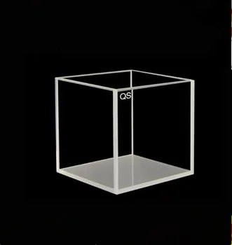 

56ml fluorescence Cubic large quartz cuvette 42.5*45*45mm