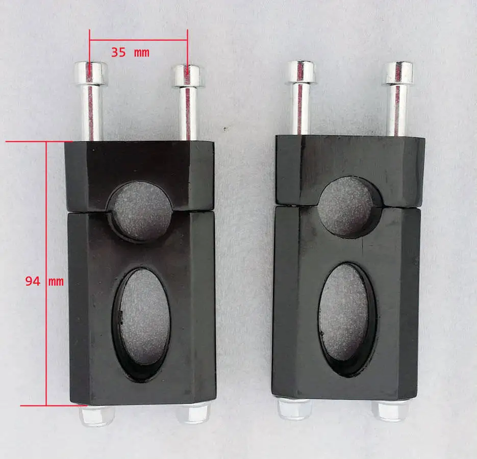 Handlebar Clamp Riser Mount 110cc125cc Dirt bike ATV Quad 22mm