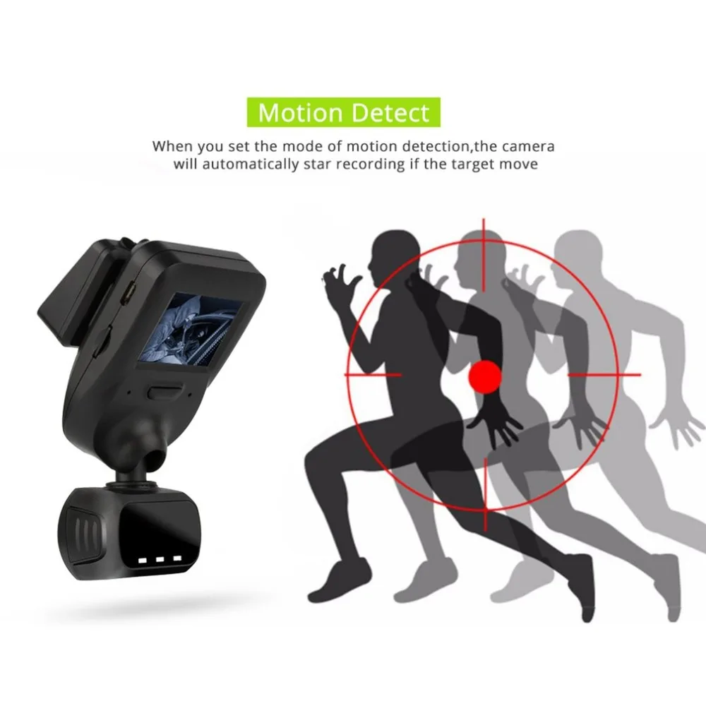 

Mini Q9 1.5" TFT 1296P HD Car DVR Camcorder OBD Parking Guard Monitor Video Recorder Built-in GPS Motion Detection