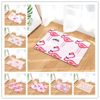 

New Home Decoration Flamingo Print Mats Floor Carpers 40x60cm 50x80cm Rugs