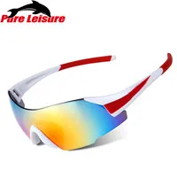 PureLeisure поляризационные очки для вождения, для спорта на открытом воздухе, подходят для солнцезащитных очков, для рыбалки, клип для очков, поляризованные солнцезащитные очки - Цвет: whitered
