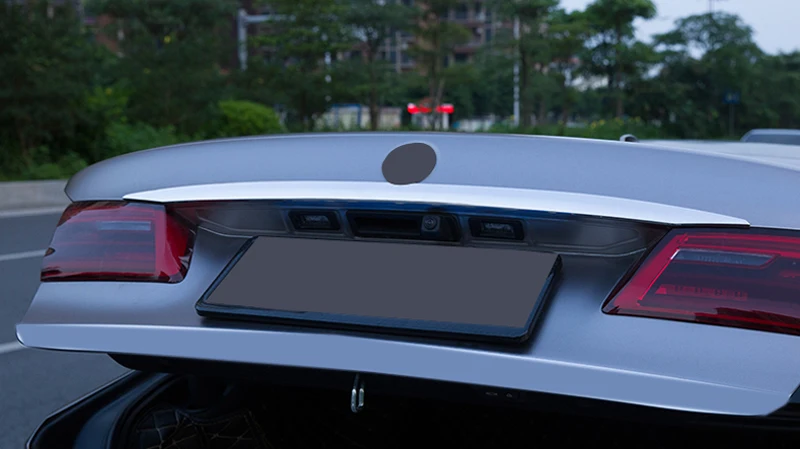 Для BMW 5 серии G30 Автомобильная Задняя Крышка багажника Крышка хвостового ворота литьевая Накладка аксессуары для автомобиля Стайлинг