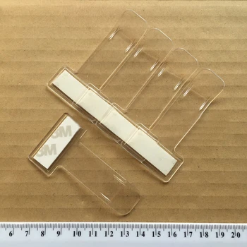 

Dewtreetali New Arrival 2Pcs Car Vehicle Parking Ticket Permit Holder Clip Sticker Windscreen Window Fastener Stickers Kit