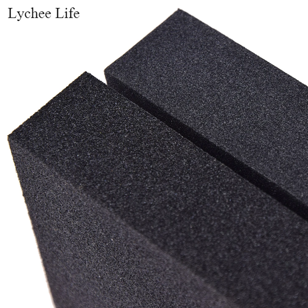 Lychee Life 80 240 сетчатая Губка для полировки песка бумажный песочный Блок Эластичный шлифовальный инструмент для глиняной керамики