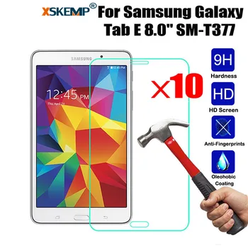

XSKEMP 10Pcs/Lot 9H Premium Tempered Glass Screen Protector For Samsung GALAXY Tab 4 Lite 7.0 SM-T116 LCD Tablet Protective Film