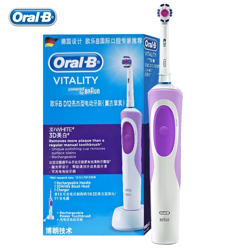 Oral B Vitality электрическая зубная щетка 3D Белый с EB18 головкой щетки