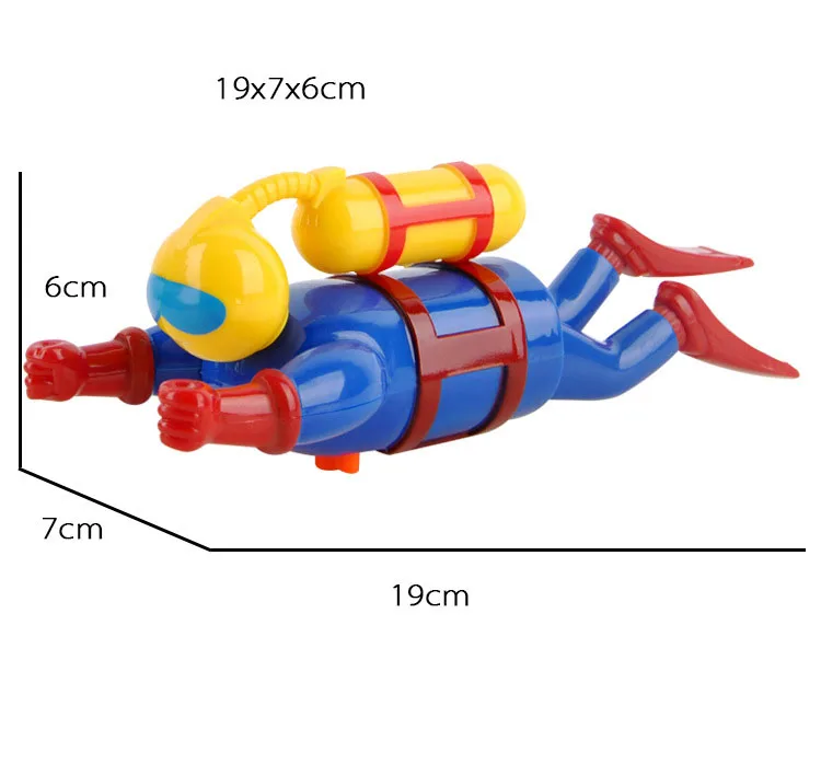 2018 Новые Игрушки для ванны для ныряния завершать работу, моделирование для плавания, возможный дайвер, морская детская игрушка для ванны