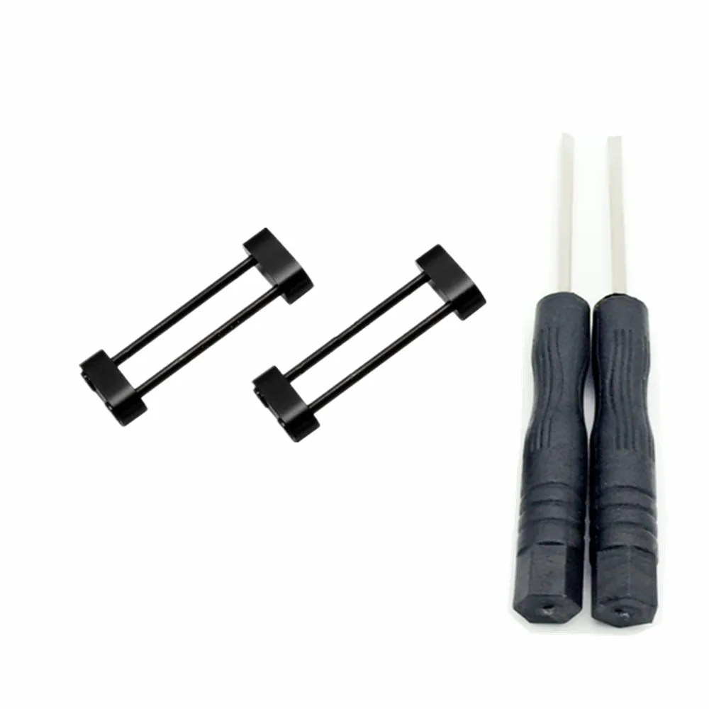 

For Suunto Core Series Black Stainless Watchband Connecting Ring Adapters and PVD Screwbars + Tool