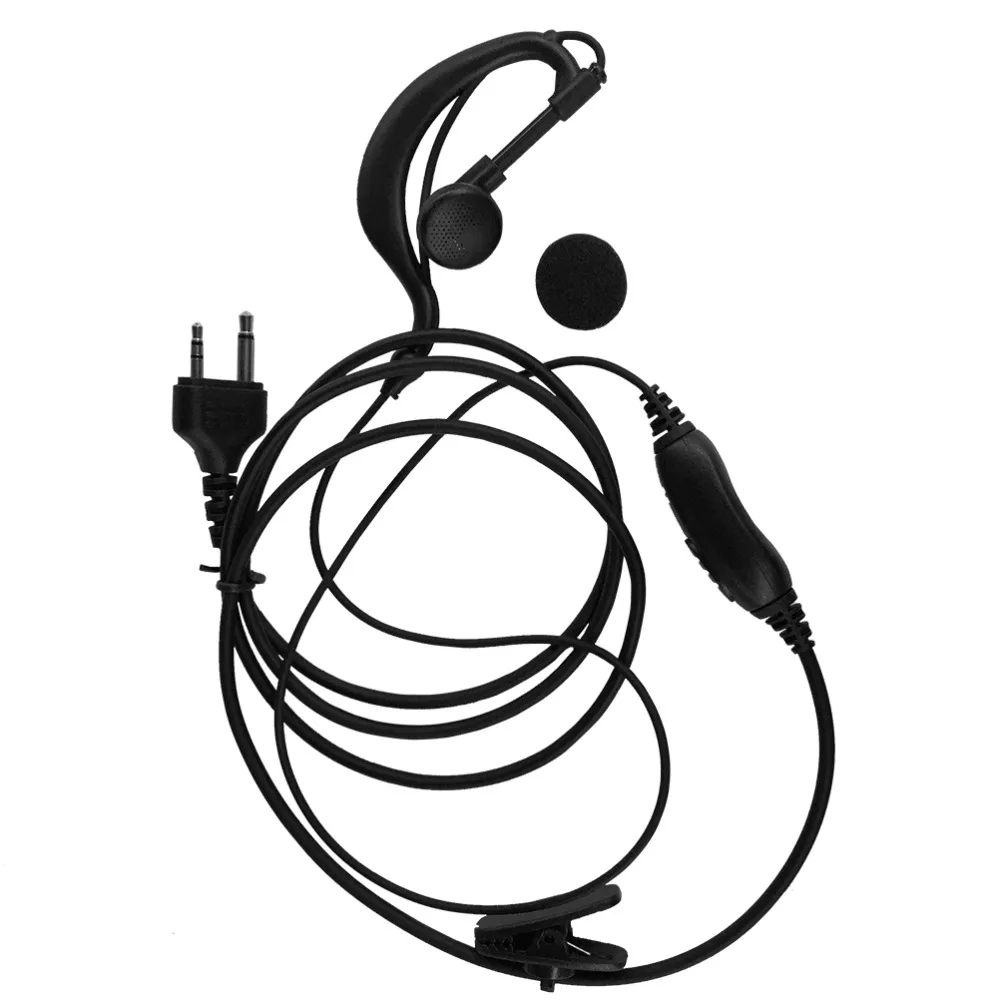 

G-Shape Earpiece Headset PTT MIC for Midland Radios for LXT GXT 75-810 75-786 75-785 75-510 75-501