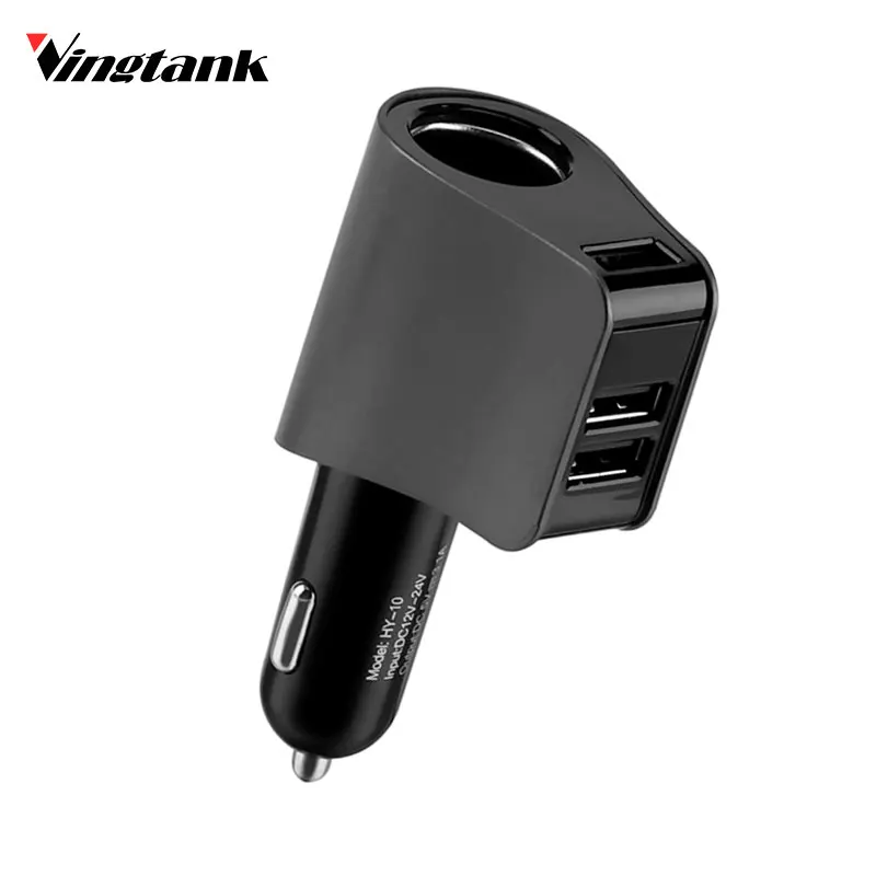 

Car Cigarette Lighter Splitter Hub Socket with USB Charger Adaptor DC 12-24V Car Auto Power Adapter lighter fast change
