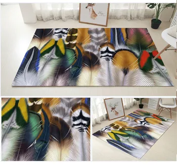 

2000mm X3000mm Creative Europe Type 3D Printing Carpet Hallway Doormat Anti-Slip Bathroom Carpet Absorb Water Kitchen Mat/Rug