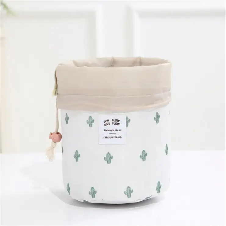 

Drawstring Toiletry Case Pouch Organizer Pocket Multi-functional Handbags Women Foldable Drawstring Bag Travel Toilet Bags