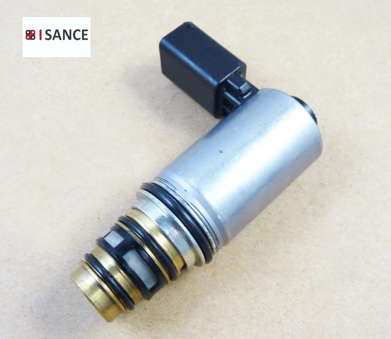 AC Compressor Control Solenoid Valve – Fits VW Audi Sanden PXE16 PXE13 Bolt-Down Style (2006+)