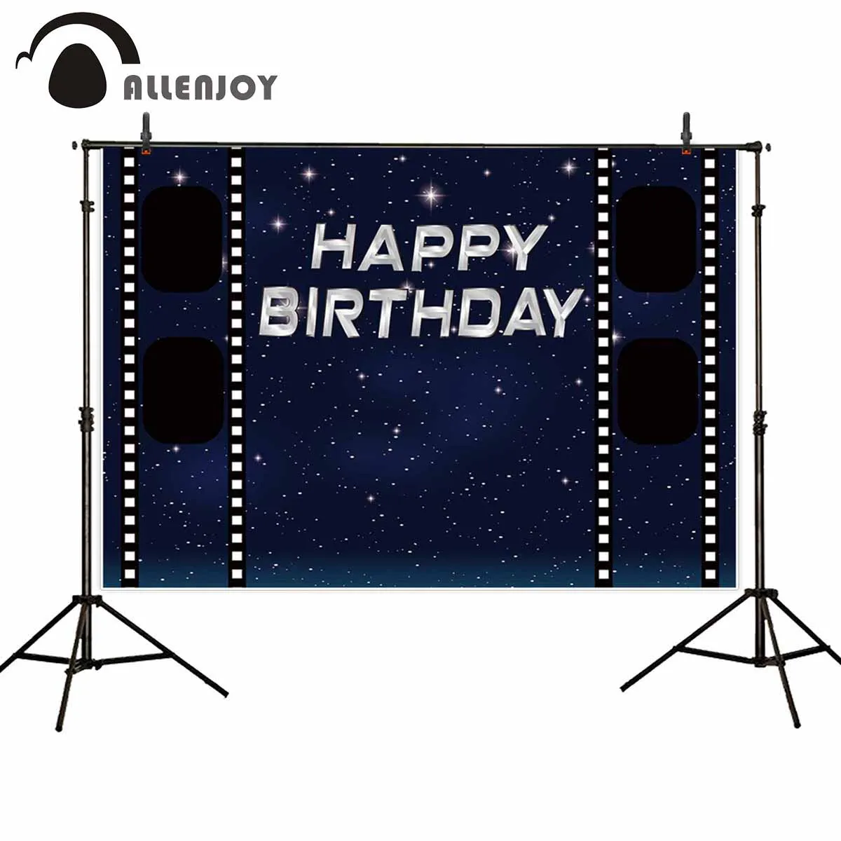 Allenjoy детский фон для фотографии ночные звезды блестящие войны Серебряный день