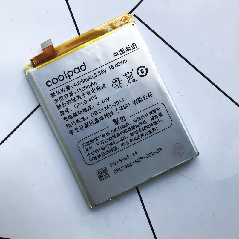 Original High Quality CPLD-403 Battery For Letv LeEco Coolpad Cool1 Cool 1 Dual C106 C106-7 C106-9 Cell Phone Batteries