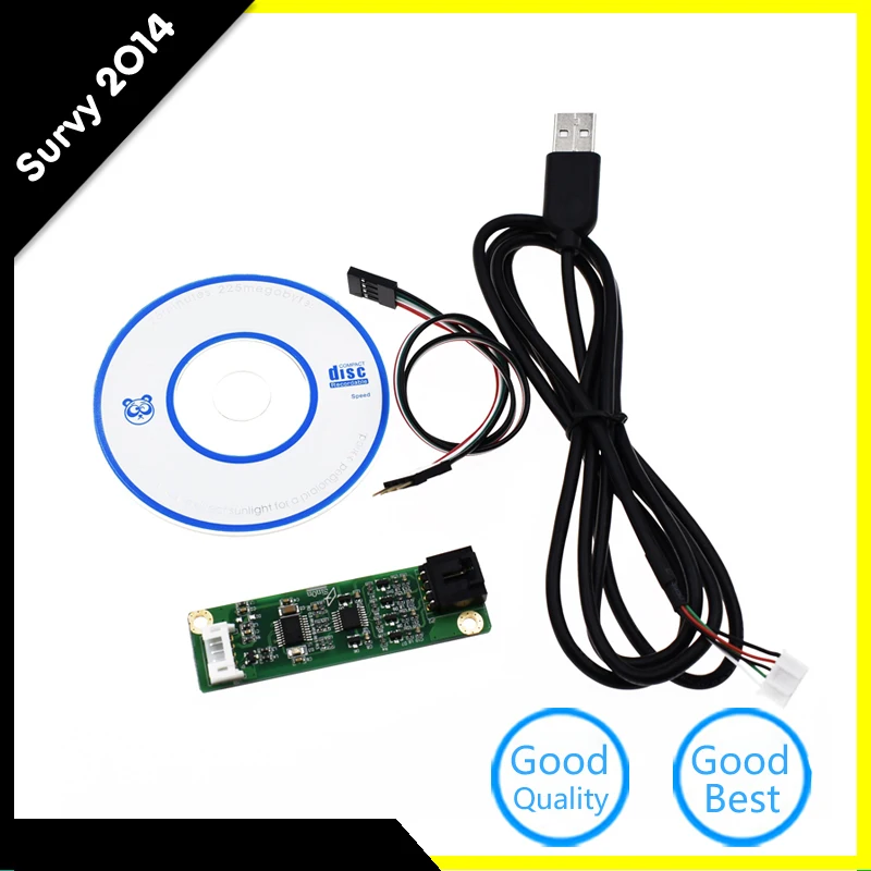 

4 Wire Resistive USB Touchscreen Controller LCD Touch Screen Panel Driver Card