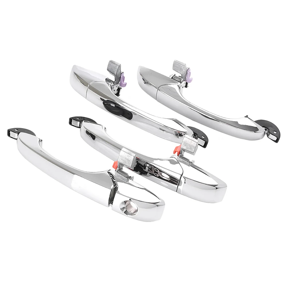 Car Door Handle Exterior Front Rear Left Right Fit For DODGE MAGNUM 2005-2008 4 PCS