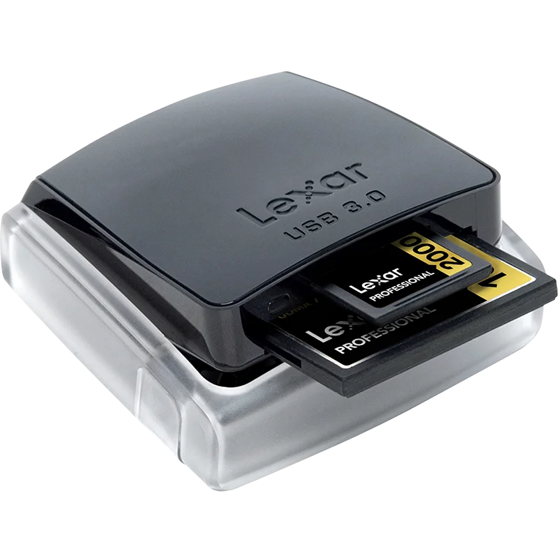 Профессиональный внешний кардридер Lexar USB 3 0 высокоскоростной с двумя слотами