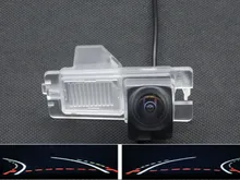 1080P Fisheye Trajectory Tracks Dynamic Car Rear view Camera for Ssangyong kyron rexton CCD Night Vision Reverse Parking Camera