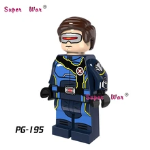 50 шт. Супер Герои модель Циклоп Havok X men строительный блок кирпичи для дома хобби игры Детские игрушки