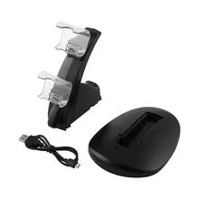 Двойной usb-геймпад контроллер Зарядное устройство Док-станция игровой контроллер блок питания Подставка под смартфон база для sony PS4 серии