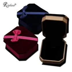 RINHOO Цепочки и ожерелья серьги коробка для хранения Организатор Дисплей случае Свадебные Обручение Для женщин ювелирные изделия День