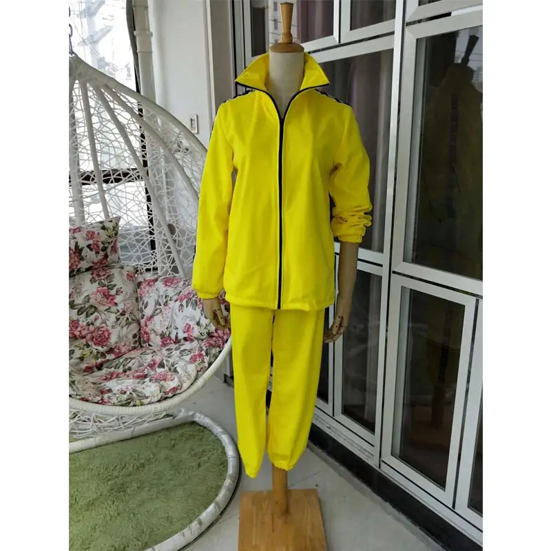  PUBG Game Playerunknown's Battlegrounds Cosplay Costume Small Yellow Chicken Eat Yellow Clothes Gro