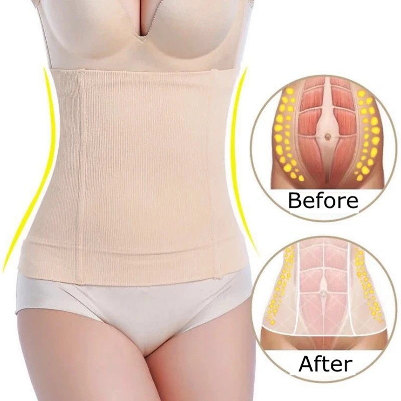 

Postpartum Shapewear Slimming Waist Tummy Shaper Woman Waist Trainer Body Abdomen Body Shaper Modeling Strap Girdle Belt