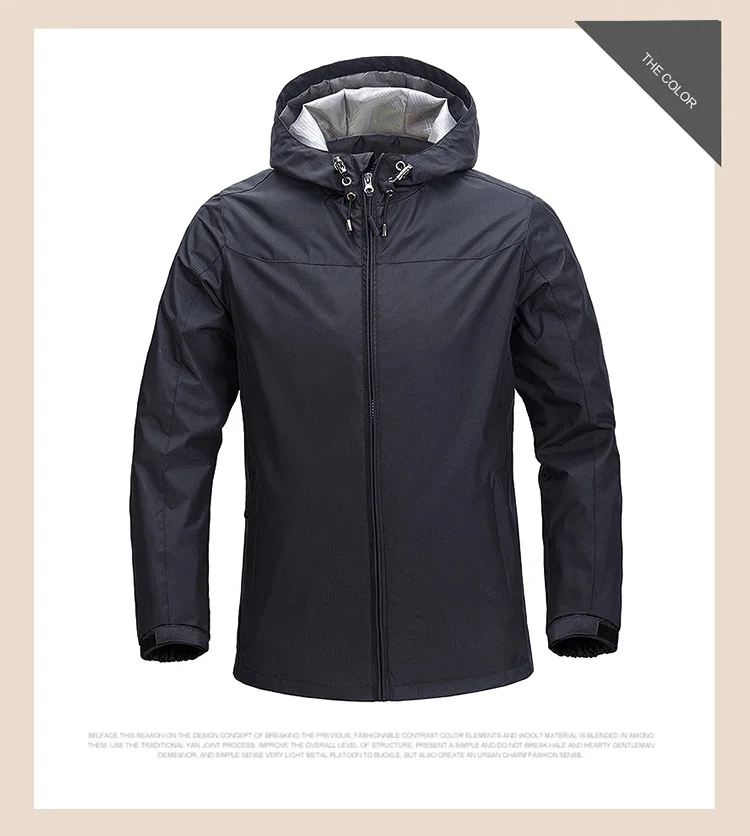 Aufdiazy Outdoor Hiking Jacket Men Spring Autumn Thin Coat Fishing Trekking Windbreaker Soft Shell Light Waterpoof Jackets IM057  (5)