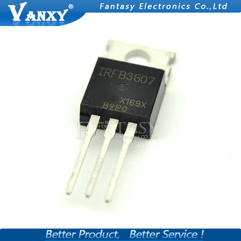 Новые и оригинальные интегральные схемы IRFB3607 до 220 IRFB3607PBF TO 10 шт.|ics 7| |