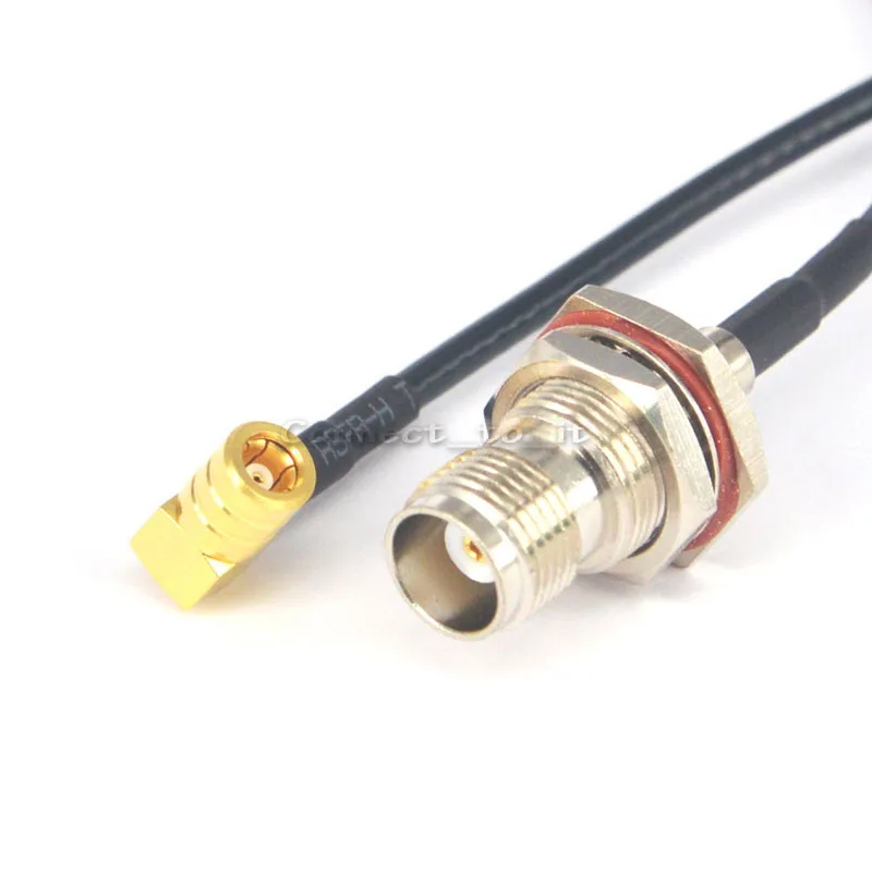 TNC внутренняя перегородка для SMB Женский правый угол фотокабель 20 см|connector post|cable box