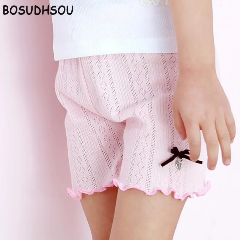 Bosudhsou H-24 плотные трусы нижнее белье, лосины для девочек Костюмы Короткие штаны детская одежда больших размеров