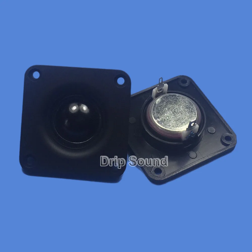2.5/" inch 4ohm 6ohm 8ohm 20W Silk Film Tweeter Audio Treble Speaker Horn #Black
