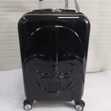 С принтом «Звездные войны» Dark Warrior прокатки Чемодан Спиннер высокого качества, брендовая дорожная сумка чемодан