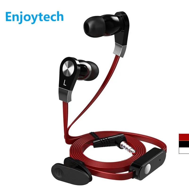 Kopen Langsdom In Ear Oortelefoon Stereo Oordopjes Bass 3.5mm Plug In Ear Oortelefoon Met Microfoon voor Iphone 6 7 Xiaomi Redmi samsung Smartphones