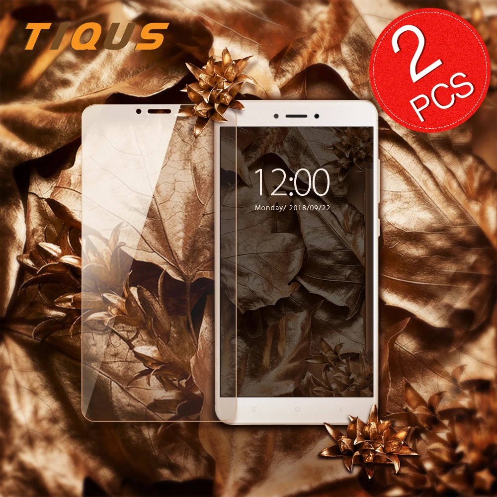 

TIQUS Tempered Glass For Xiaomi Redmi 4X 4A 5 5A 5 Plus Screen Protector HD Protective Thin Film For Xiaomi Mi4 Mi5 Mi A1 2 PCS