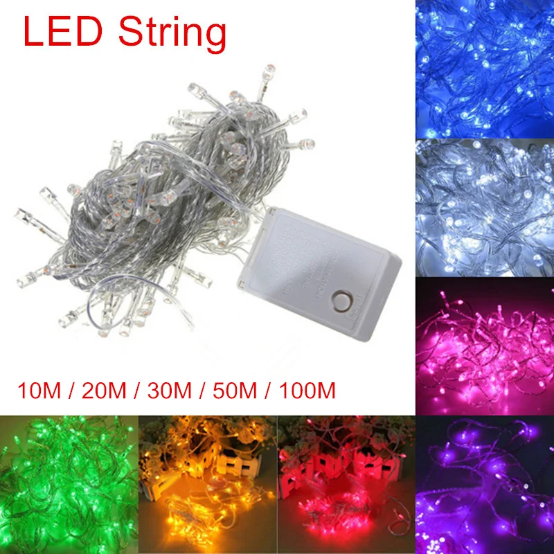 Fairy LED String Light Waterproof AC 110V / 220V 10M 20M 30M 50M 100M