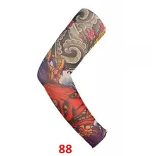 Рукав тату Мода Анти-солнце унисекс временные фальшивые татуировки руки наколенник для вечерние или активного отдыха