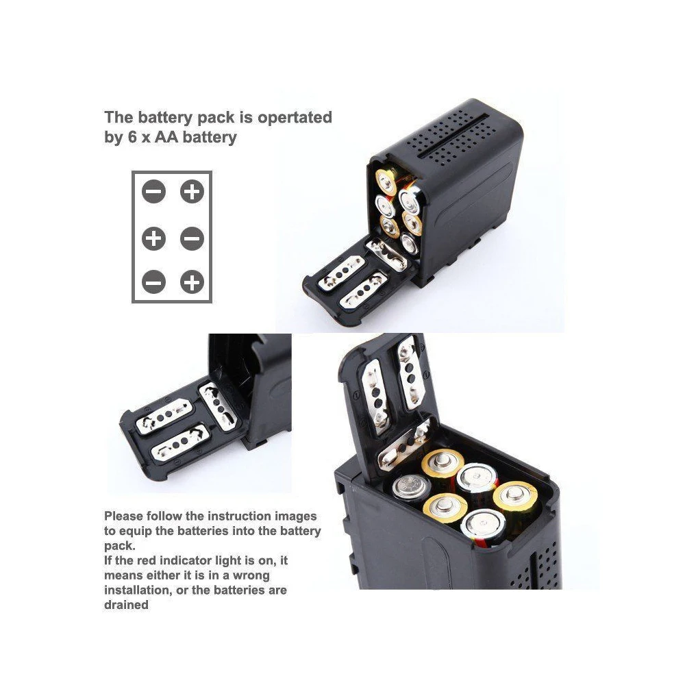 New-BB-6-6pcs-AA-Battery-Case-Pack-Battery-Holder-Power-as-NP-F-NP-970 (3)
