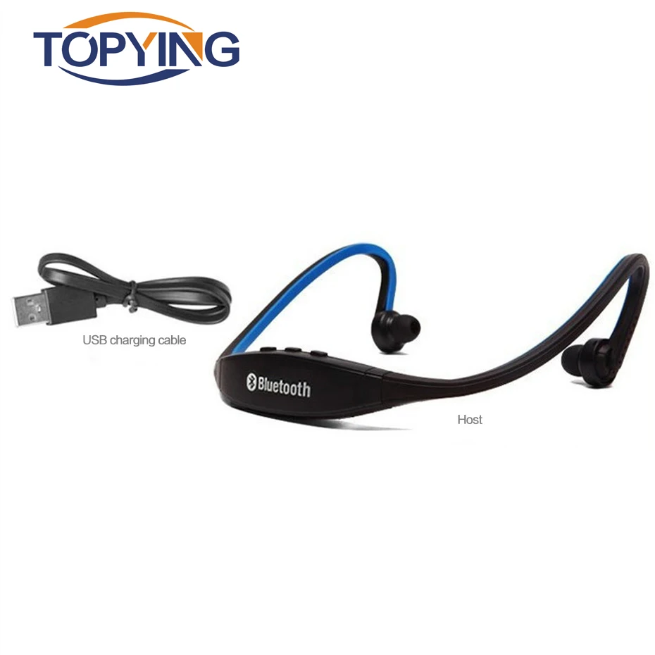 

Wireless Headset For Mobile Phone Bluetooth Earphones With Memory TF Card Sport Wireless Headphones Headset With Microphone