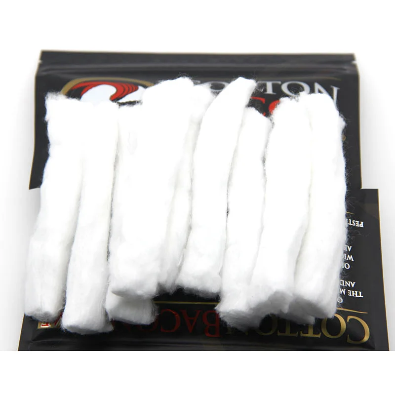 10 шт./упак. Золотая версия Vape хлопковый наряд RDA RTA атомайзер майка катушкой ручка