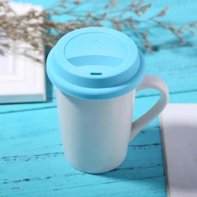 Толстая силиконовая крышка для чашек многоразовая Анти-пыль герметичная силиконовая крышка для кофе чайная чашка с крышкой изоляция чашки