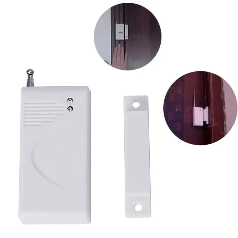 433MHZ Magnet Wireless Sensor Alarm Detector Home Door Window Security System