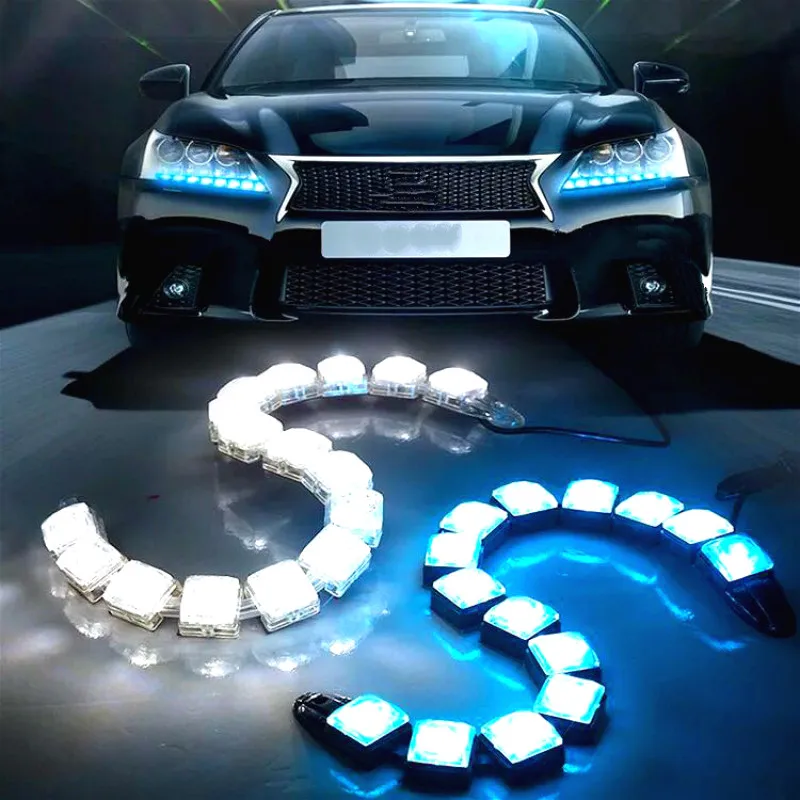 

Universal Car External Light Waterproof Driving Lamp 12V Led Fog Lights For Cars DRL Daytime Running Lights Motorcycle Light