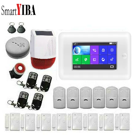 SmartYIBA Smart 3g wifi домашняя охранная сигнализация с беспроводными датчиками