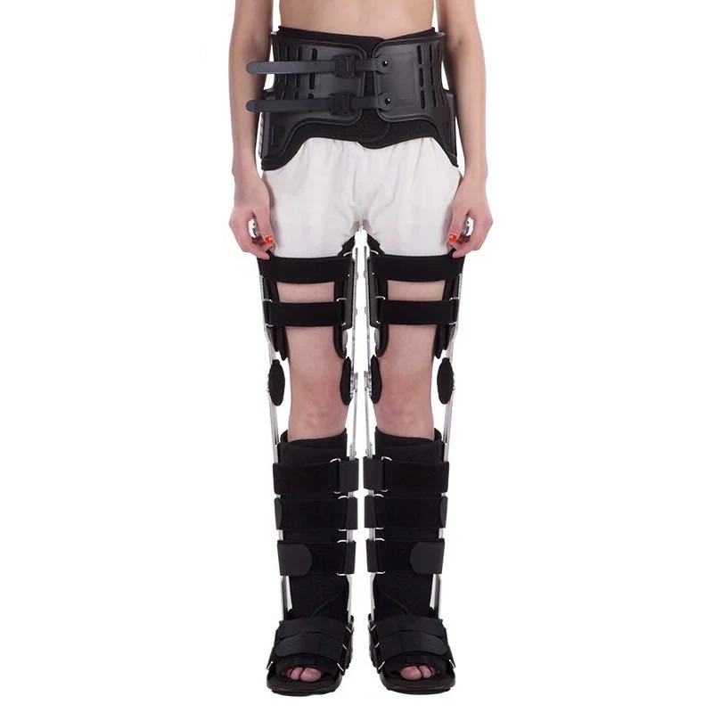 Adults Both Legs Hkafo With Walking Boots Hip Knee Ankle Foot Orthosis
